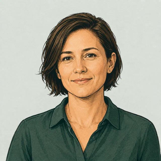 Illustriertes Porträt von Anna