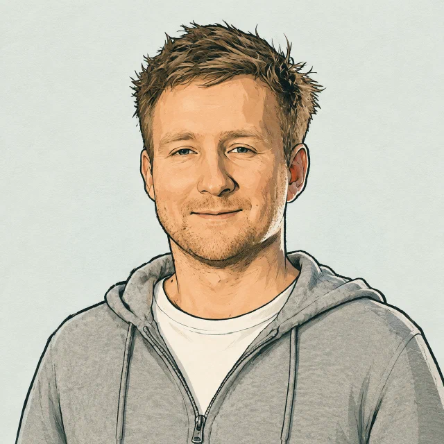 Illustriertes Porträt von Toni